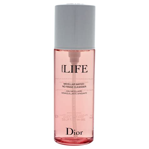 dior no rinse water cleanser.